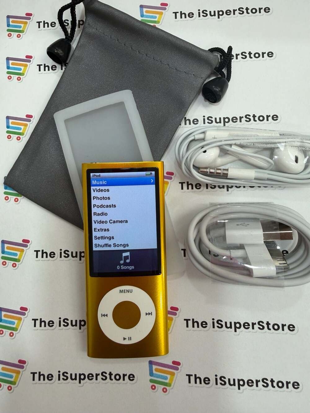 Apple iPod nano 5th Generation 16GB  Yellow MP3 +1 YR CPS Warranty